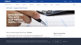 
                            11. SCPortal – Supply Chain Portal | Nokia Networks