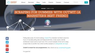 
                            11. Scraping for Dummies with Outwit (a Marketer's Best Friend) | Seer ...