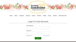 
                            11. Scrappin Goodtime | Login