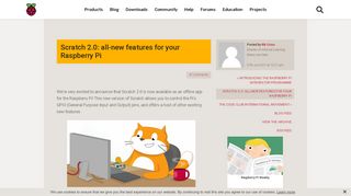 
                            11. Scratch 2.0: all-new features for your Raspberry Pi - Raspberry Pi