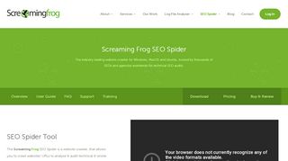 
                            9. Screaming Frog SEO Spider Tool & Crawler Software