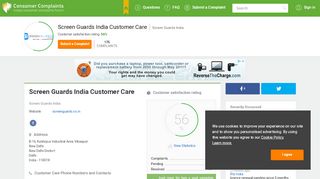 
                            7. Screen Guards India Customer Care, Complaints and Reviews