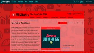 
                            8. Screen Junkies | Wikitubia | FANDOM powered by Wikia