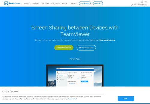 
                            8. Screen Sharing: Share Your Screen with Others | TeamViewer