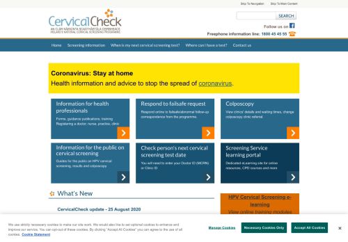 
                            6. Screening Service learning portal - Cervical Check