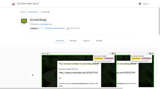
                            8. Screenleap - Google Chrome