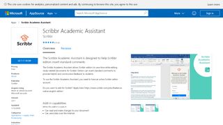 
                            12. Scribbr Academic Assistant - Microsoft AppSource