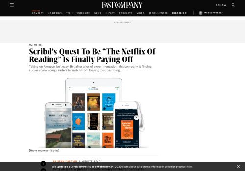 
                            6. Scribd's Quest To Be “The Netflix Of Reading” Is Finally Paying Off