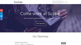 
                            8. Scribe at Scribe Media