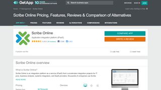 
                            8. Scribe Online Pricing, Features, Reviews & Comparison of ... - GetApp