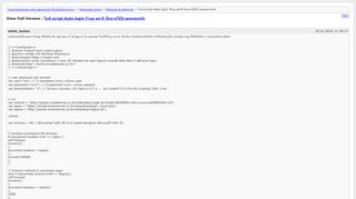 
                            11. ใครมี script Auto login True wi-fi ที่สามารถใช้ได้ ผมขอหน่อยครับ [Archive ...