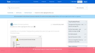 
                            6. Script error when signing into Box sync. - Box
