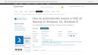 
                            2. Script How to automatically mount a VHD at Startup in Windows 10 ...