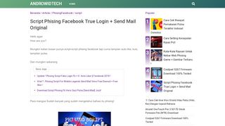 
                            10. Script Phising Facebook True Login + Send Mail ... - AndrowidTech