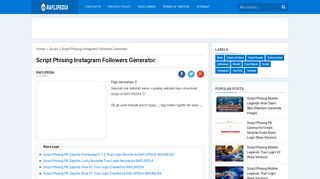 
                            10. Script Phising Instagram Followers Generator - RAFLIPEDIA Official ...