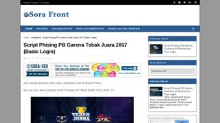 
                            11. Script Phising PB Garena Tebak Juara 2017 (Basic Login) - Script ...