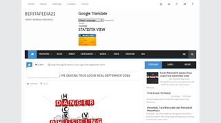 
                            7. Script Phising PB Garena True Login Real September ... - BeritaPedia21