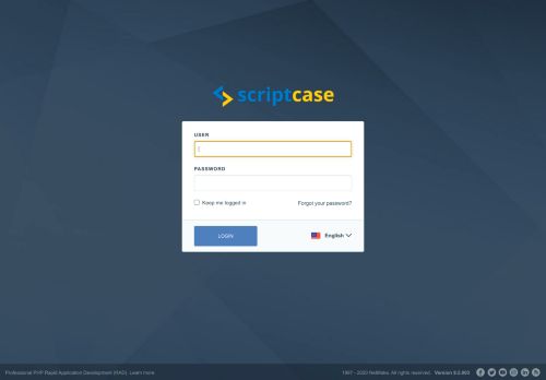 
                            7. ScriptCase - Login - Enginix