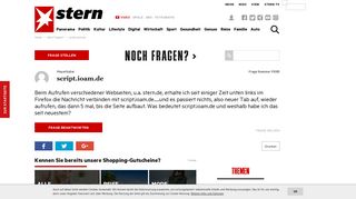 
                            12. script.ioam.de | STERN.de - Noch Fragen?
