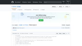 
                            2. scripts/fritzbox-login.sh at master · fbartels/scripts · GitHub