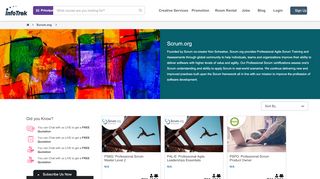 
                            8. Scrum.org | IT Training & Certification | Info Trek