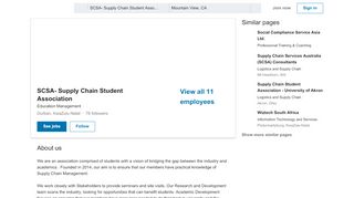 
                            12. SCSA- Supply Chain Student Association | LinkedIn