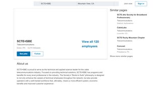 
                            12. SCTE•ISBE | LinkedIn