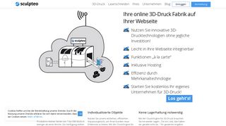 
                            9. Sculpteo 3D-Druck Cloud-Engine