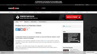 
                            2. Scuola di Poker Texas Hold'em di PokerStars.it - PokerStars School