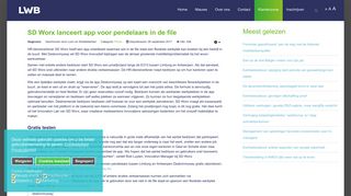 
                            8. SD Worx lanceert app voor pendelaars in de file - Loon en ...