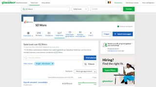 
                            8. SD Worx Salarissen | Glassdoor.be