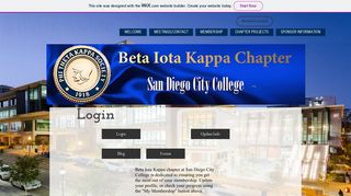 
                            7. sdcityptk | Login - San Diego City College Phi Theta Kappa