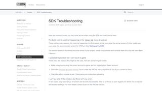 
                            1. SDK Troubleshooting - VRChat