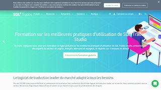 
                            5. SDL : créateurs du logiciel de traduction SDL Trados Studio