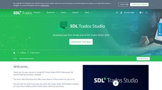 
                            5. SDL Trados Studio | Free Trial