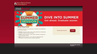 
                            2. SDSU | WebPortal