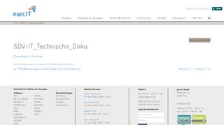 
                            13. SDV-IT_Technische_Doku | parcIT GmbH – Ihr Partner für ...