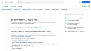 
                            5. Se connecter à Google Ads - Aide Google Ads - Google Support