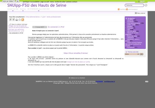 
                            10. Se connecter à i.Prof | SNUipp-FSU des Hauts de Seine