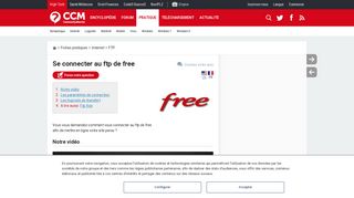 
                            3. Se connecter au ftp de free - Comment Ça Marche