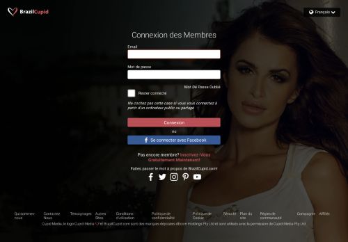 
                            3. Se connecter - BrazilCupid.com