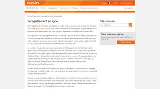 
                            7. Se connecter - easyJet.com