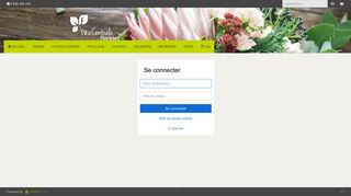 
                            11. Se connecter - Florajet Webshop - freshportal software
