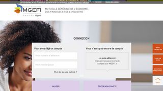 
                            1. Se connecter | MGEFI adhérent