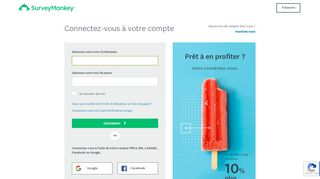 
                            9. Se connecter - SurveyMonkey