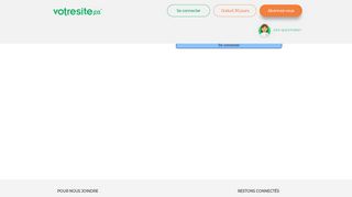 
                            2. Se connecter | Votresite.ca