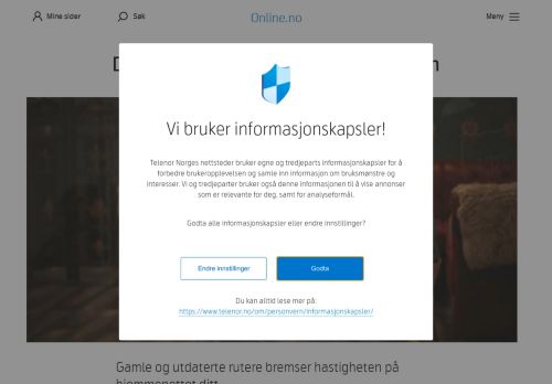 
                            12. Se hvorfor du bør oppgradere ruteren - Telenor - Online.no