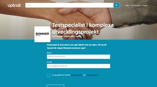 
                            7. Se jobb som Testspecialist i komplexa utvecklingsprojekt hos Clio ...