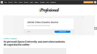 
                            2. Se presentó Epson University, una nueva herramienta de ...