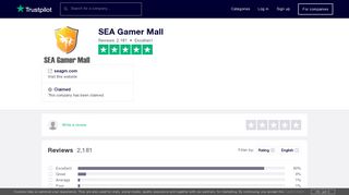 
                            6. SEA Gamer Mall Reviews | Read Customer Service ...